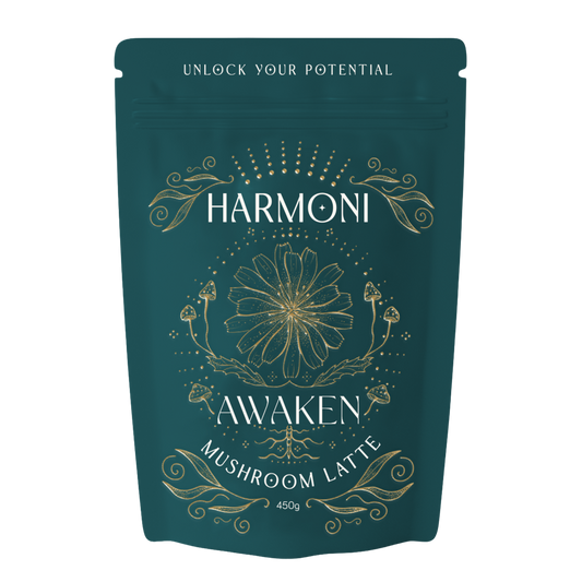 AWAKEN Mushroom Latte for Clarity & Focus